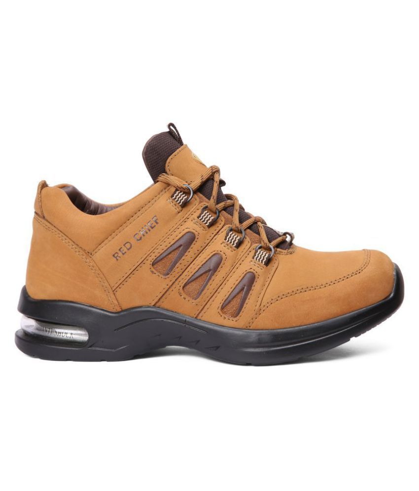 red chief long boot shoes