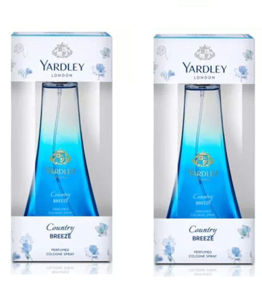    			Yardley London Breeze Perfumes, For Women( 100ml , pack of 2)