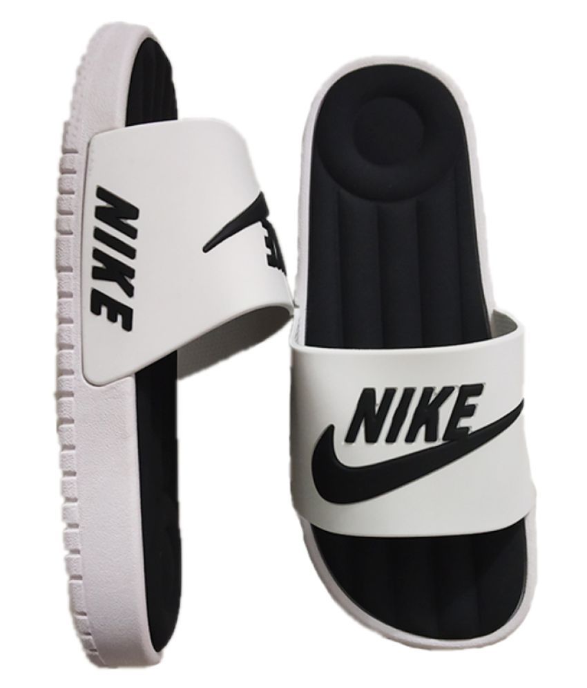 nike slides with a zipper