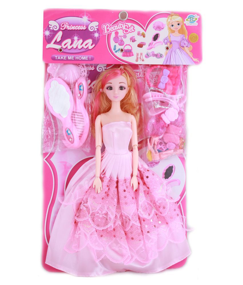 Tickles Preety Beautiful Doll with Beauty Set and Accessories ...