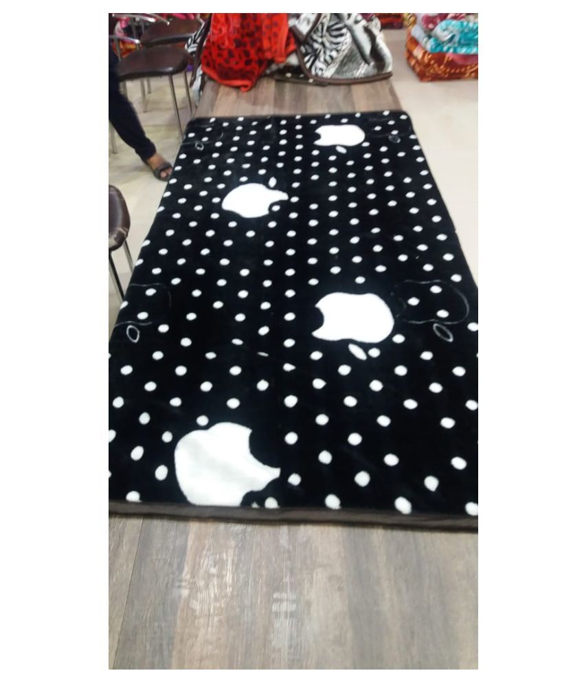 Sparsh Elite Luxury S B Blankets Single Poly Mink Polka Blanket Sparsh Elite Luxury S B Blankets Single Poly Mink Polka Blanket
