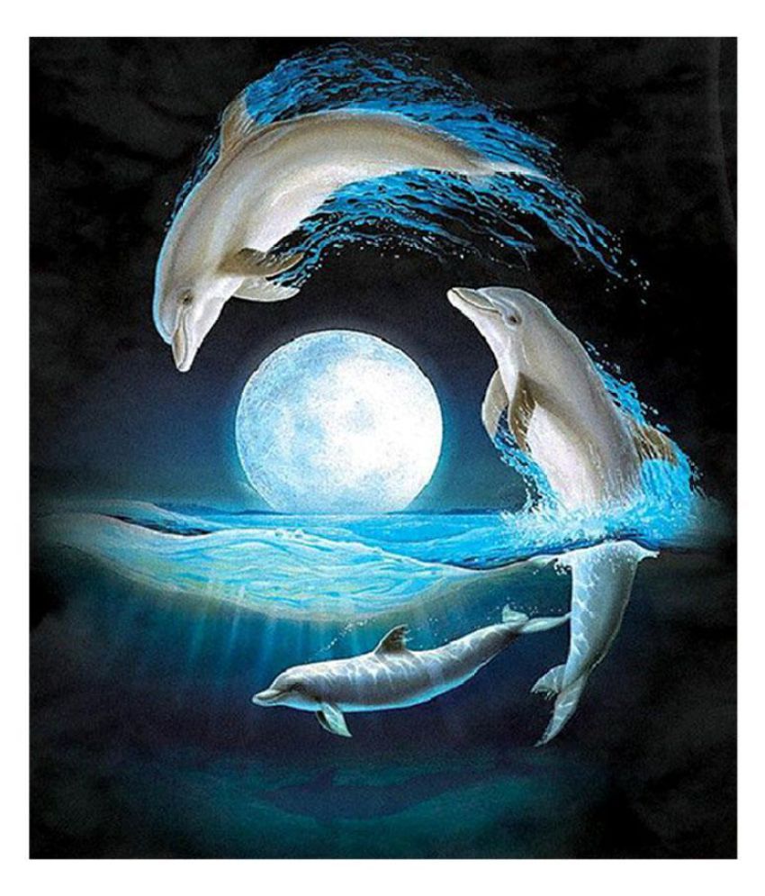 Dolphin Bedroom Decor : Dolphin Wall Clock Fish ...