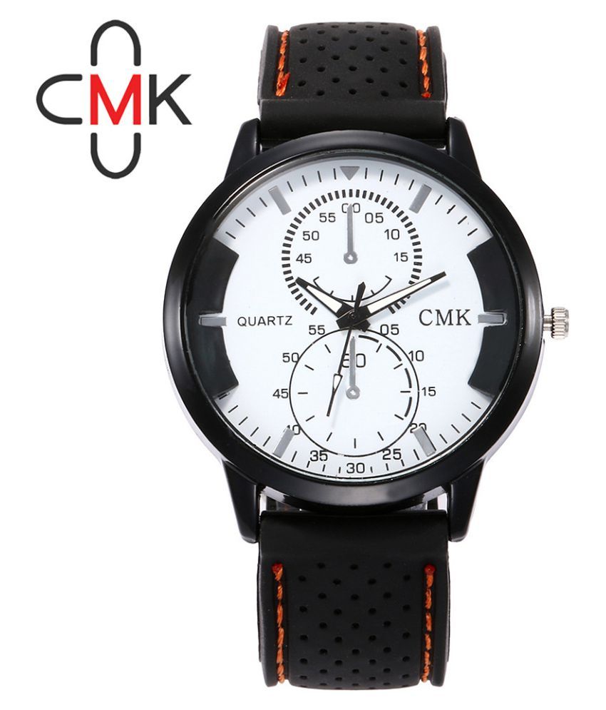 casual quartz analog silicone