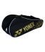 Yonex SUNR 1825 Badminton Kit Bag Black Black Duffle bag with shoulder strap Badminton Kit Bag
