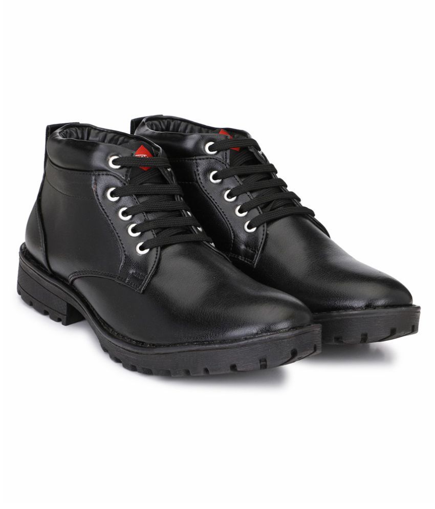 mactree black formal shoes