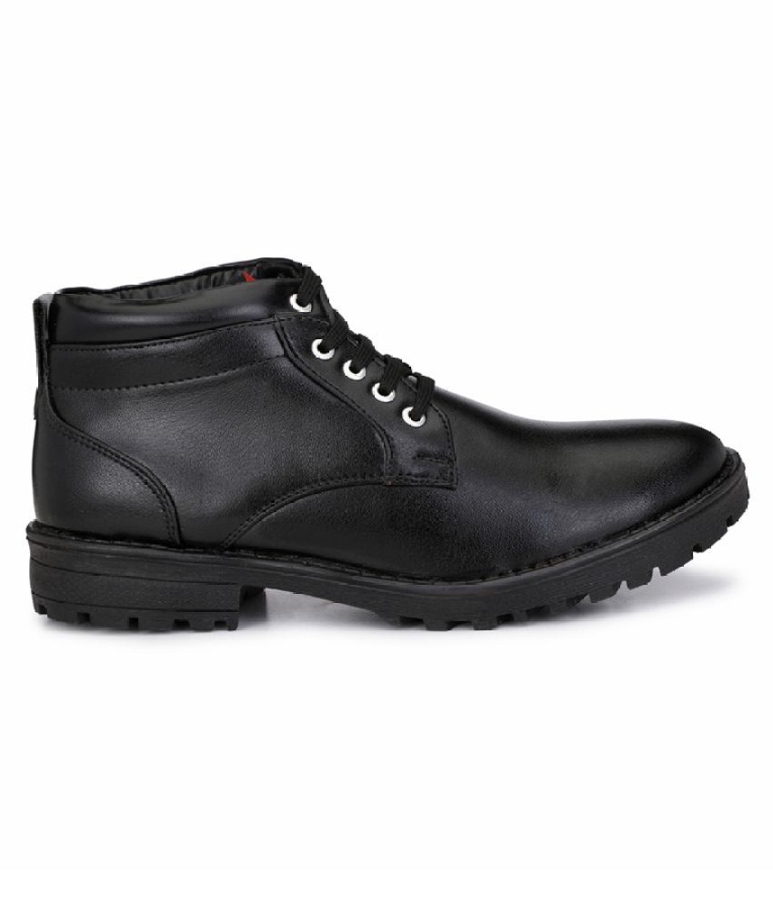 mactree black formal shoes