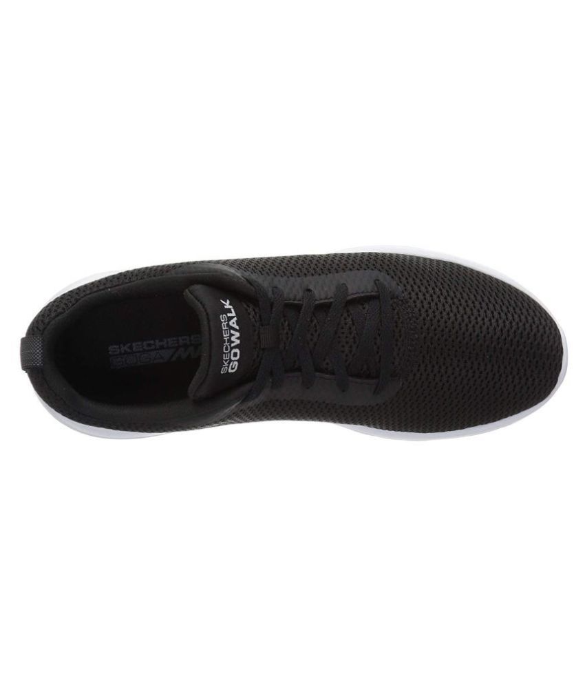 Skechers GO WALK MAX- EFFORT Black Running Shoes - Buy Skechers GO WALK ...