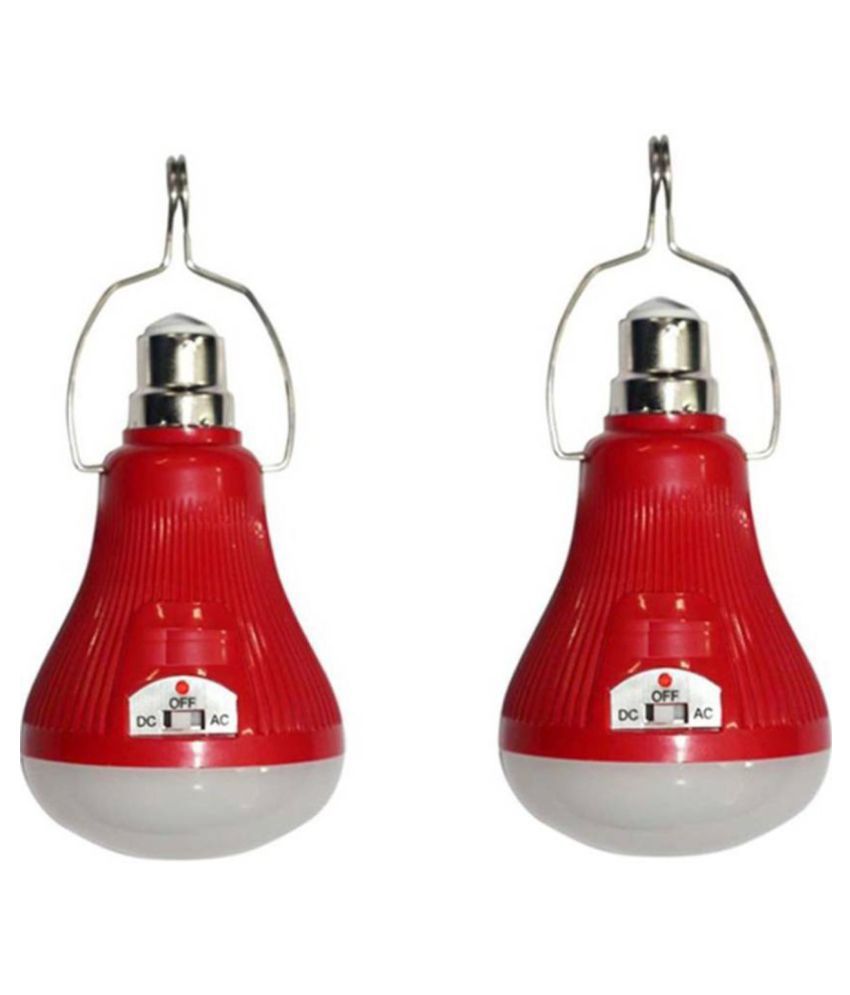 Emm Emm 40W Emergency Light 2 Inverter Led Bulbs Multicolour - Pack of 2