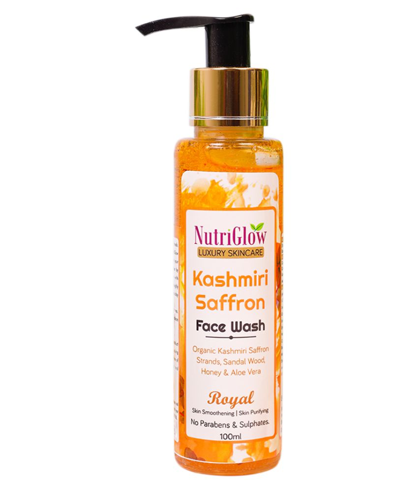 nutriglow charcoal face wash