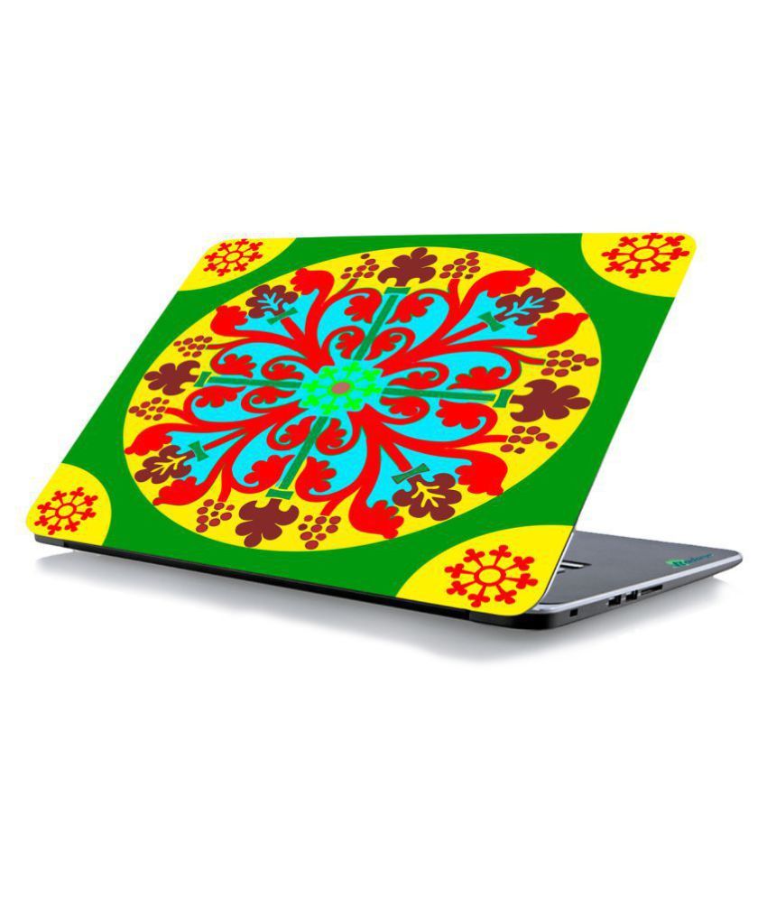 RADANYA Abstract Printed Laptop Skin Cover Fits For All Models for
