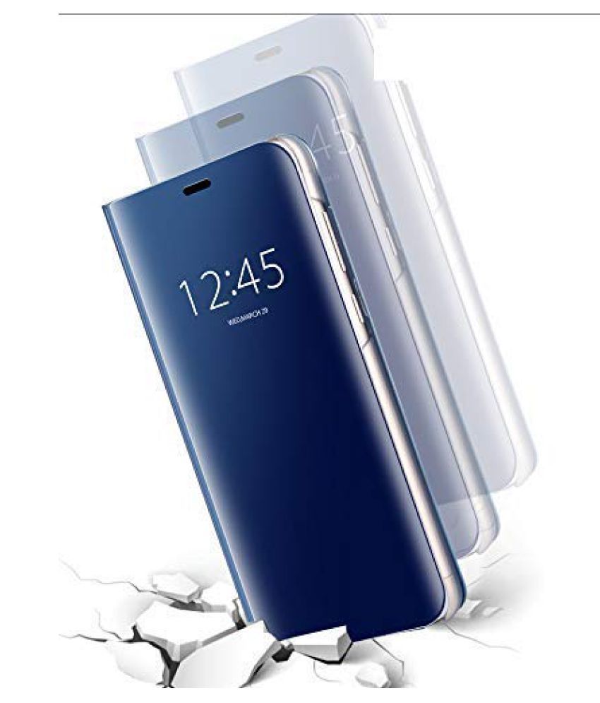 VIVO V7+ LIMITED EDITION Flip Cover by BEING STYLISH Blue Luxury