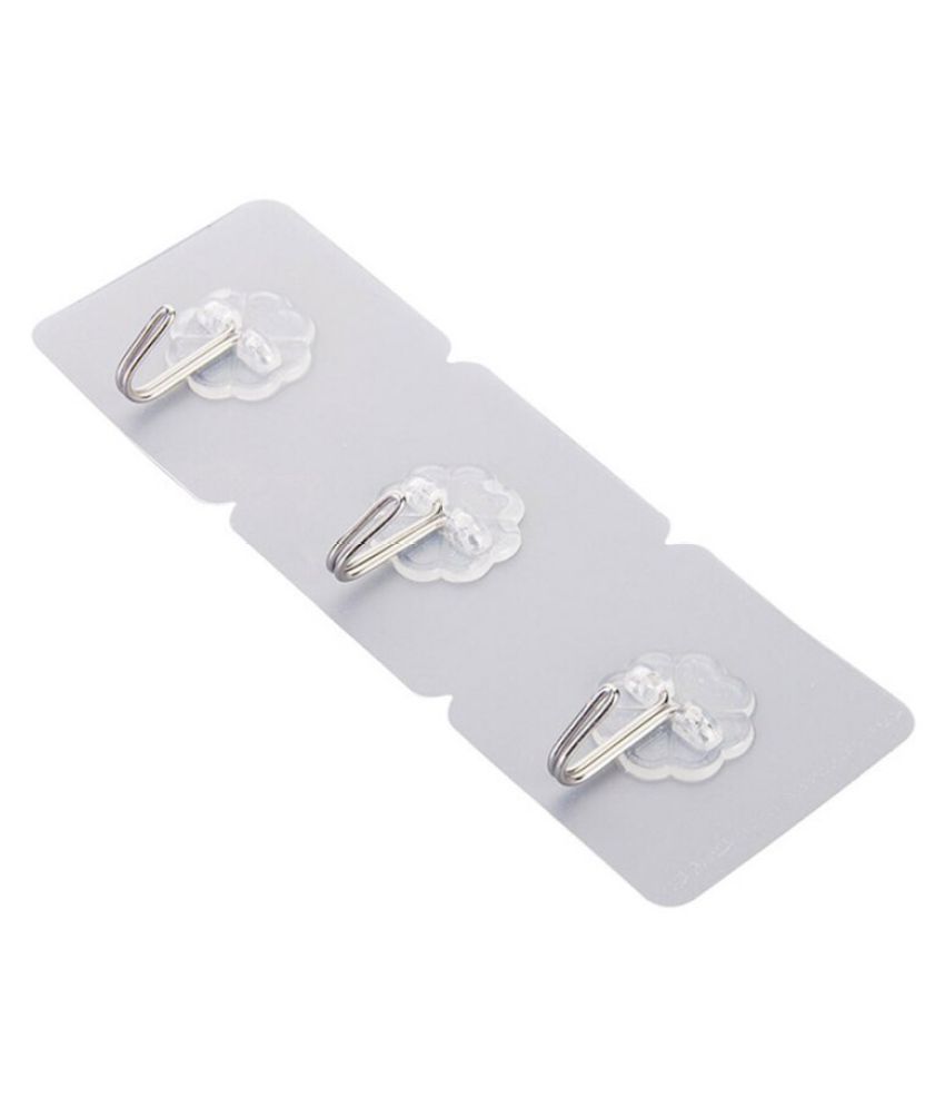 Adhesive Hooks Strong Sticky Kitchen Hooks Wall Hanger