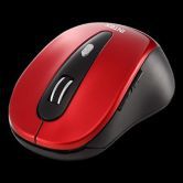 Intex shiny Wireless 2.4GHz Mouse with Optical Technology (Red)