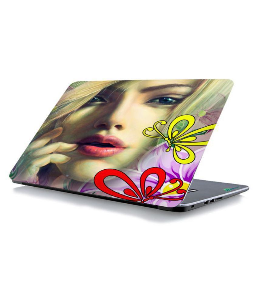 RADANYA Abstract Printed Laptop Skin Cover Fits For All Models for