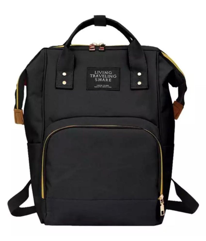 mens black diaper bag