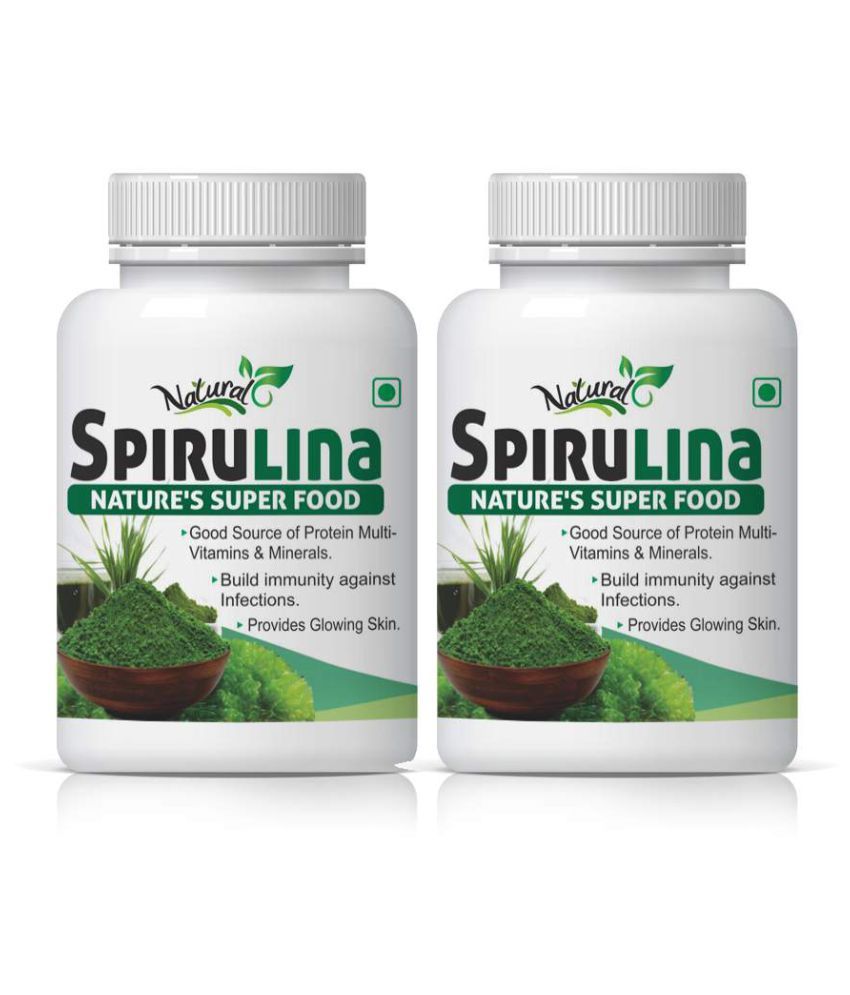 NATURAL HEALTH CARE SPIRULINA NATURAL SUPER FOOD GOOD 500