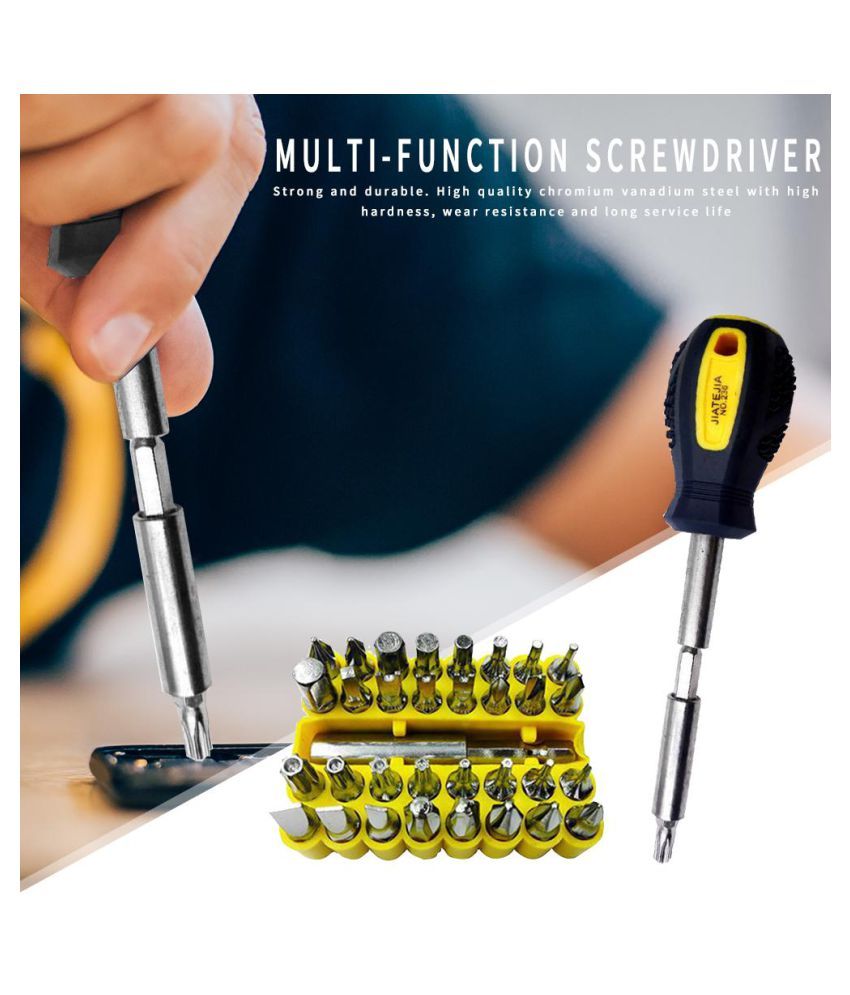34 in 1 Multifunction Combination Screwdriver Set for Vehicle Repair