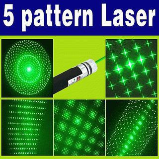     			Maruti Enterprise Green Laser Pointer Pen Beam with Stylish Disco Light (320 nm, Green)