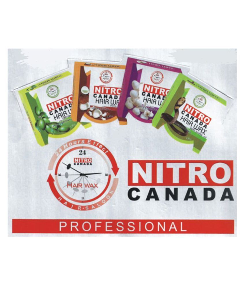 Imported Nitro Canada Hair Wax Olive Garlic Coconut Shine