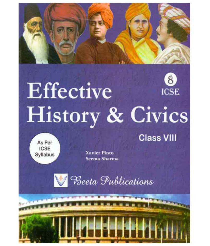 ICSE Effective History & Civics Class 8 Buy ICSE Effective History