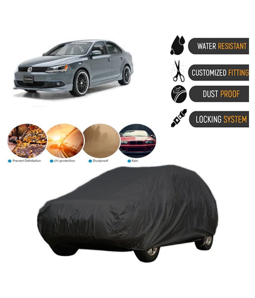 QualityBeast Car Body Cover for Volkswagen Jetta [2011-2015] Black: Buy ...