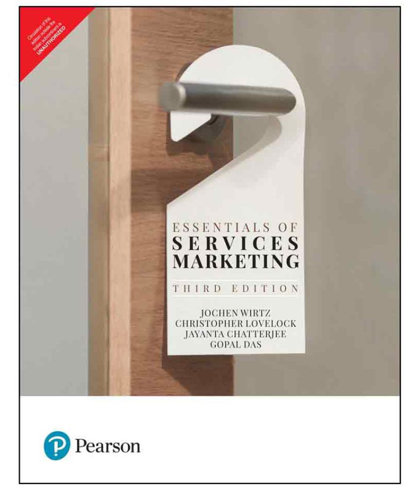     			Essentials of Services Marketing | Third Edition By Pearson