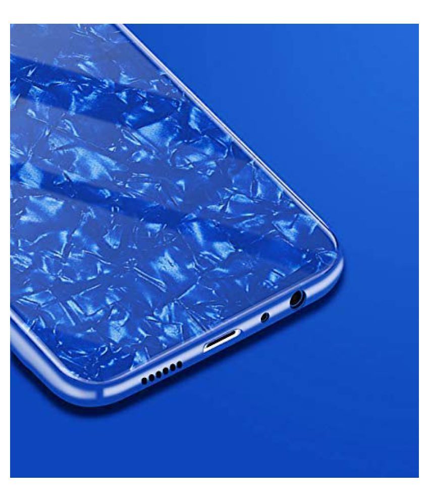 Samsung Galaxy A30 Glass Cover Kosher Traders - Blue 360° Marble