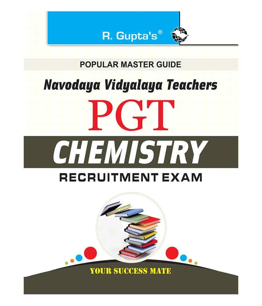     			Navodaya Vidyalaya: PGT (Chemistry) Recruitment Exam Guide