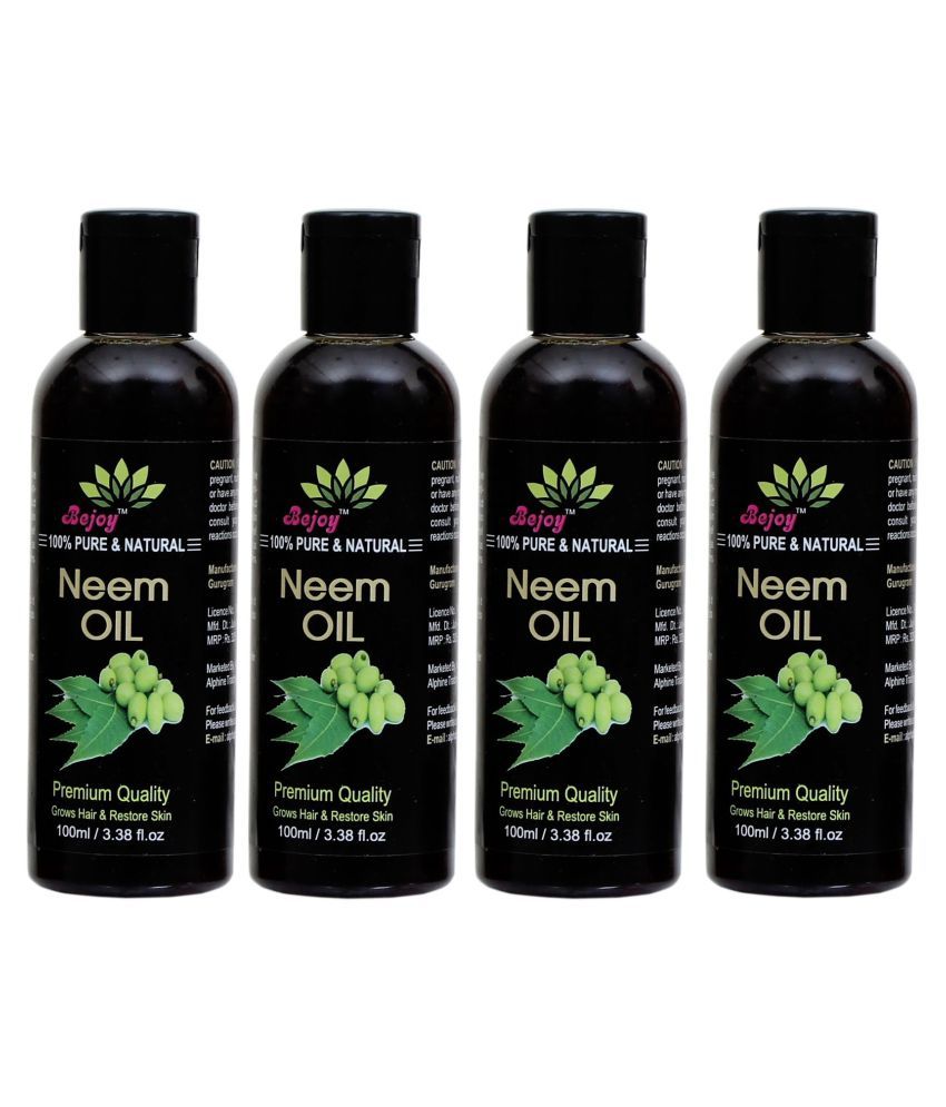     			BEJOY 100% Pure And Natural Neem Hair Oil 400 mL