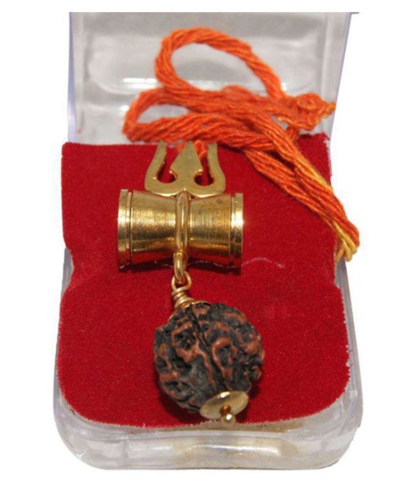     			SHIV SHAKTI KAWACH PENDANT WITH RUDRAKSHA