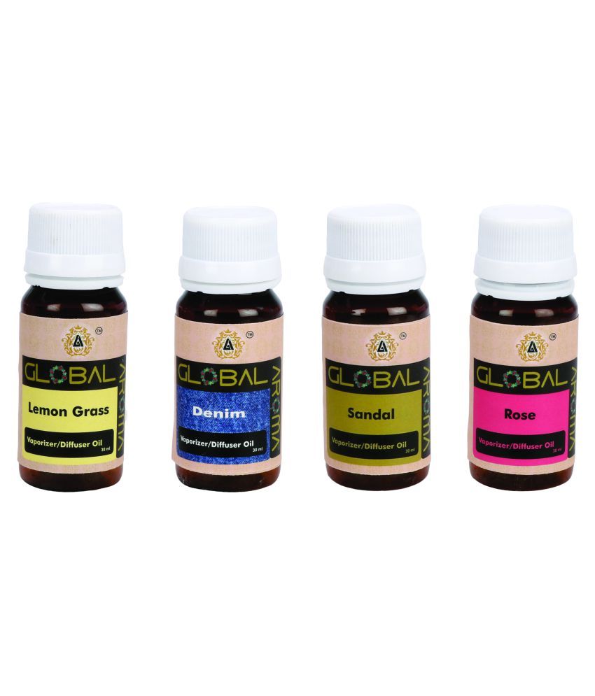     			GLOBAL AROMA Aroma Oils - Pack of 4