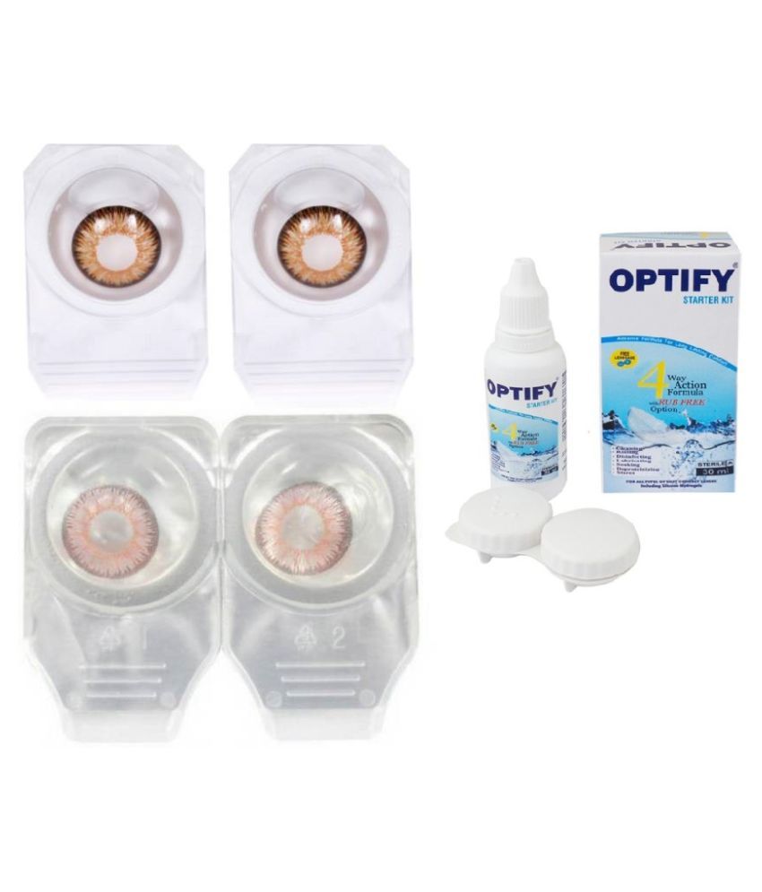 Optify Color Contact Lens Monthly Disposable Color Lenses Buy Optify