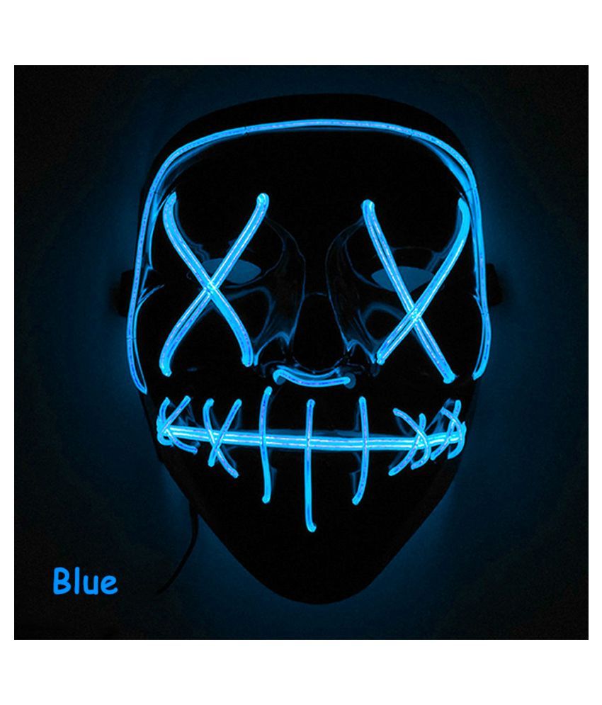 Scary Halloween Mask LED Light Up Mask for Festival Cosplay Halloween Costume Buy Scary