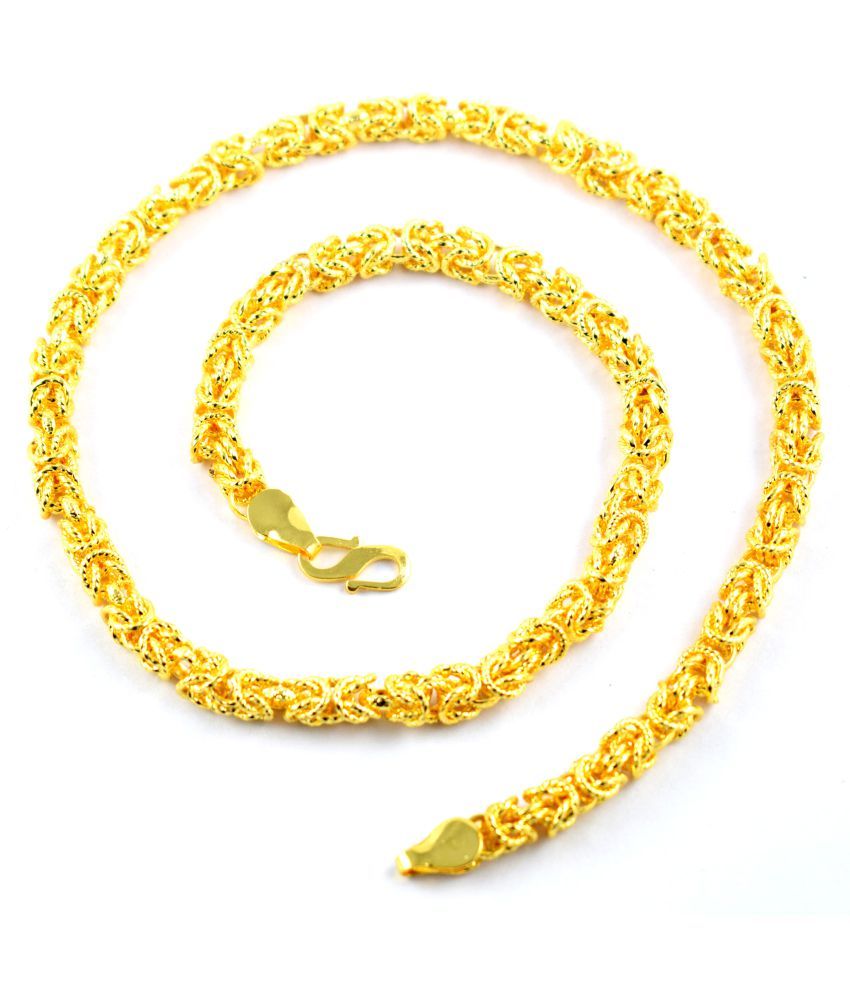 Mens Trendy Artificial Gold Plated 
