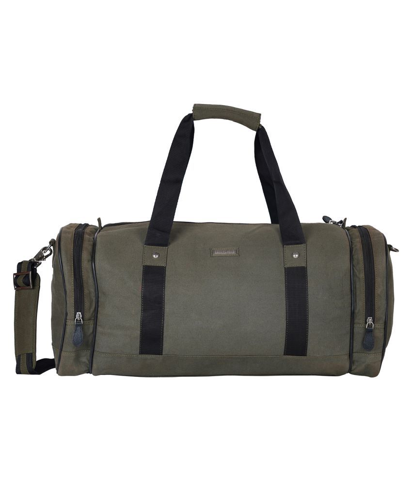 Aspen Leather Military Green L Duffle Bag - Buy Aspen Leather Military ...