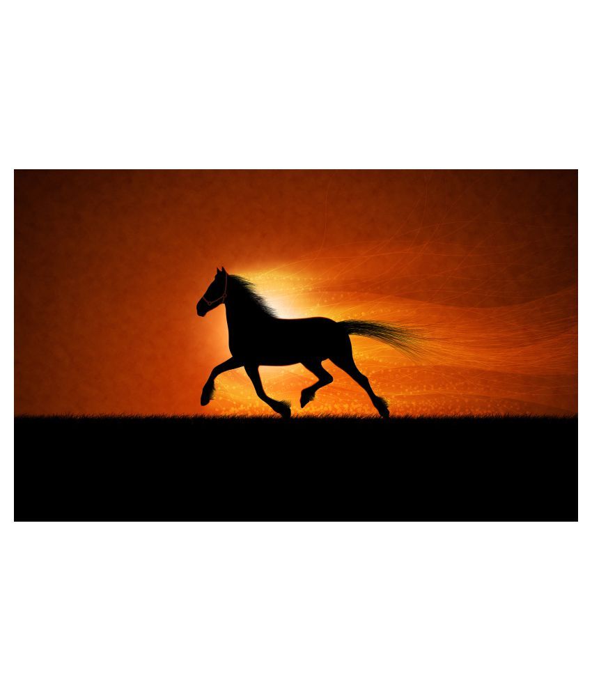     			American Noti Lucky Horse Paper Wall Poster Without Frame