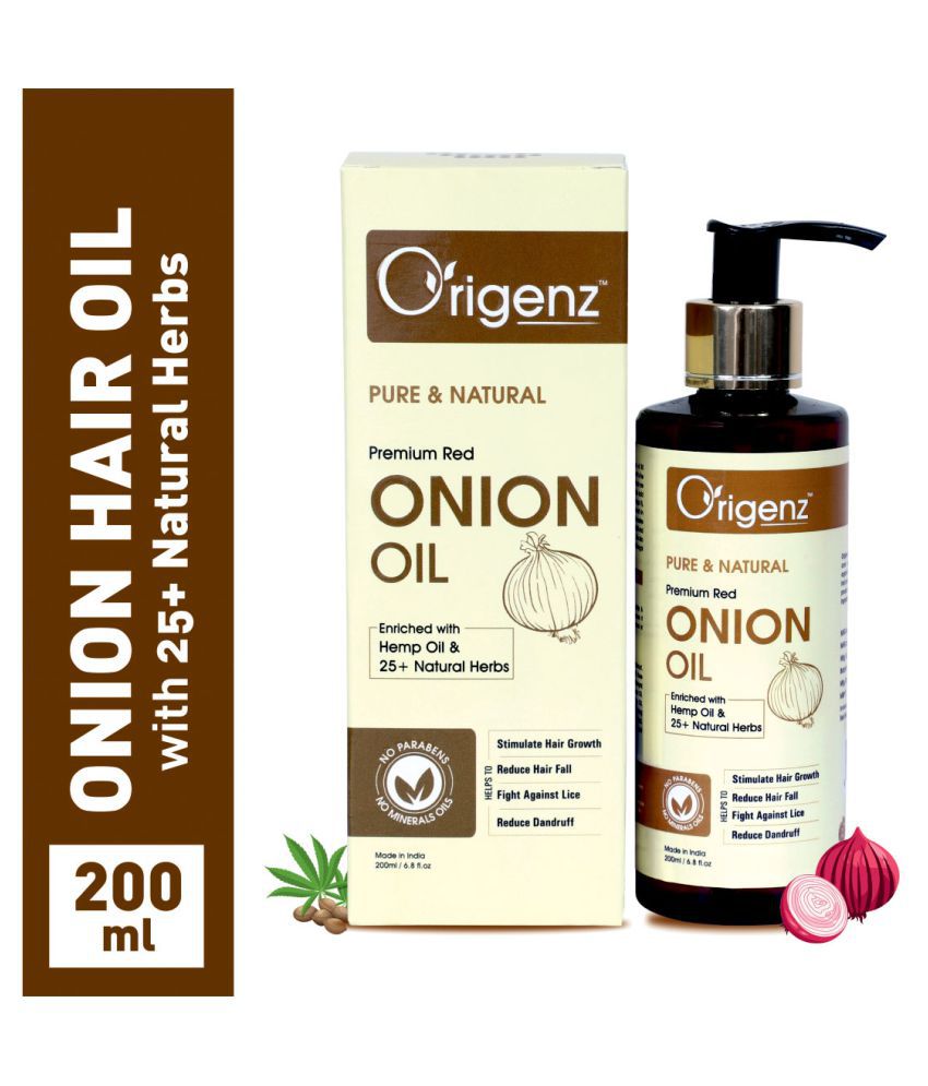 Origenz Onion Hair Oil For Hair Regrowth 200 Ml Buy Origenz Onion