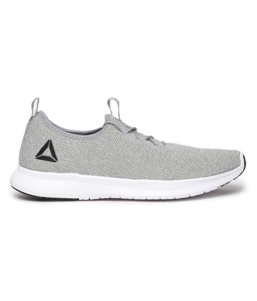 reebok running shoes grey