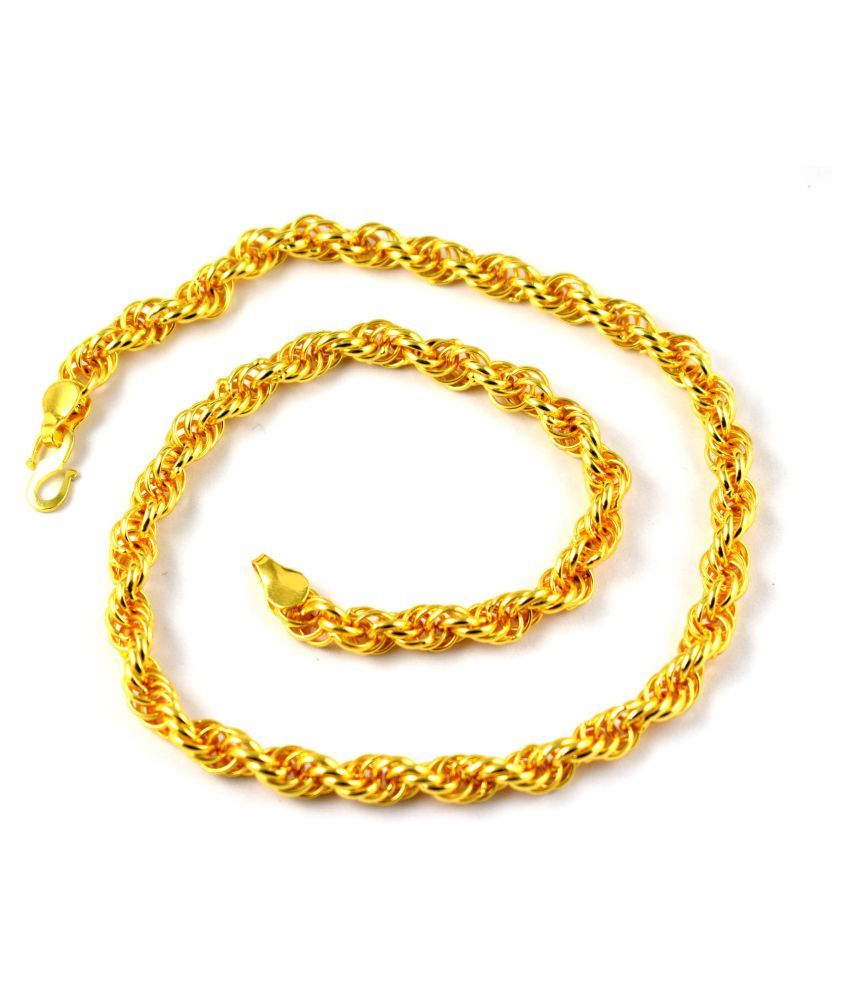 gold chain for men artificial