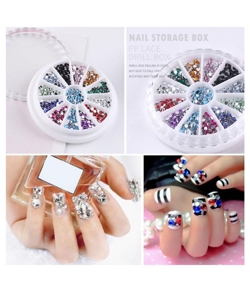 13 Grids PP Nail Tips Storage Box Round Empty Case Accessory Container: Buy  13 Grids PP Nail Tips Storage Box Round Empty Case Accessory Container at  Best Prices in India - Snapdeal