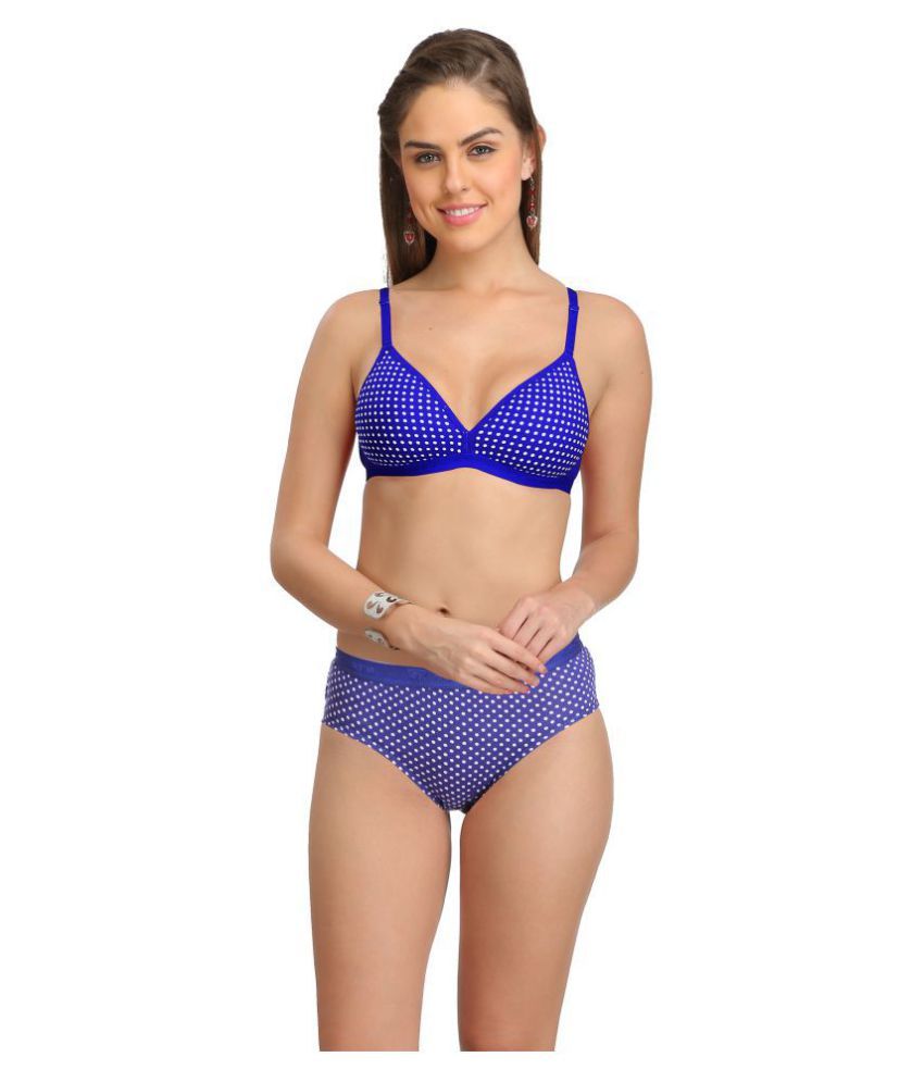     			Selfcare Cotton Bra and Panty Set