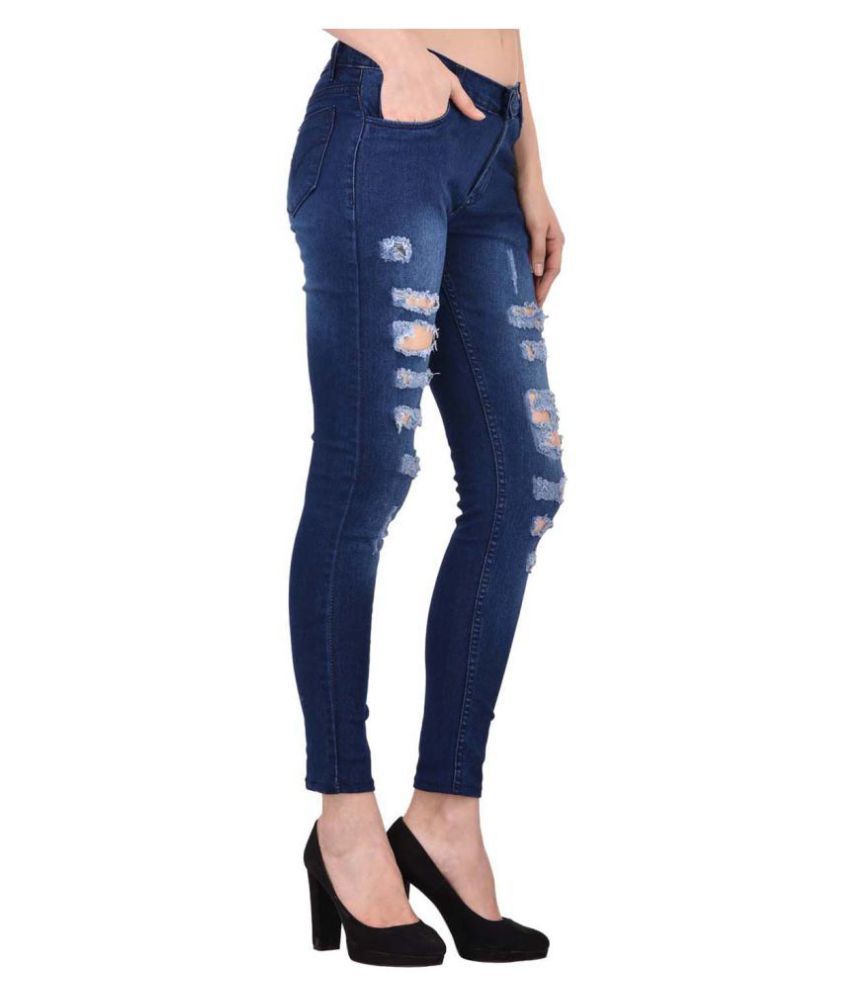 faint blue jeans