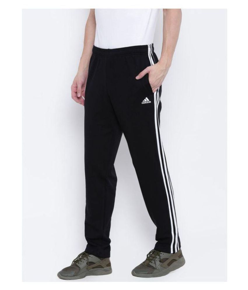 Adidas Polyester Lycra Trackpants For Gym Wear - Buy Adidas Polyester ...