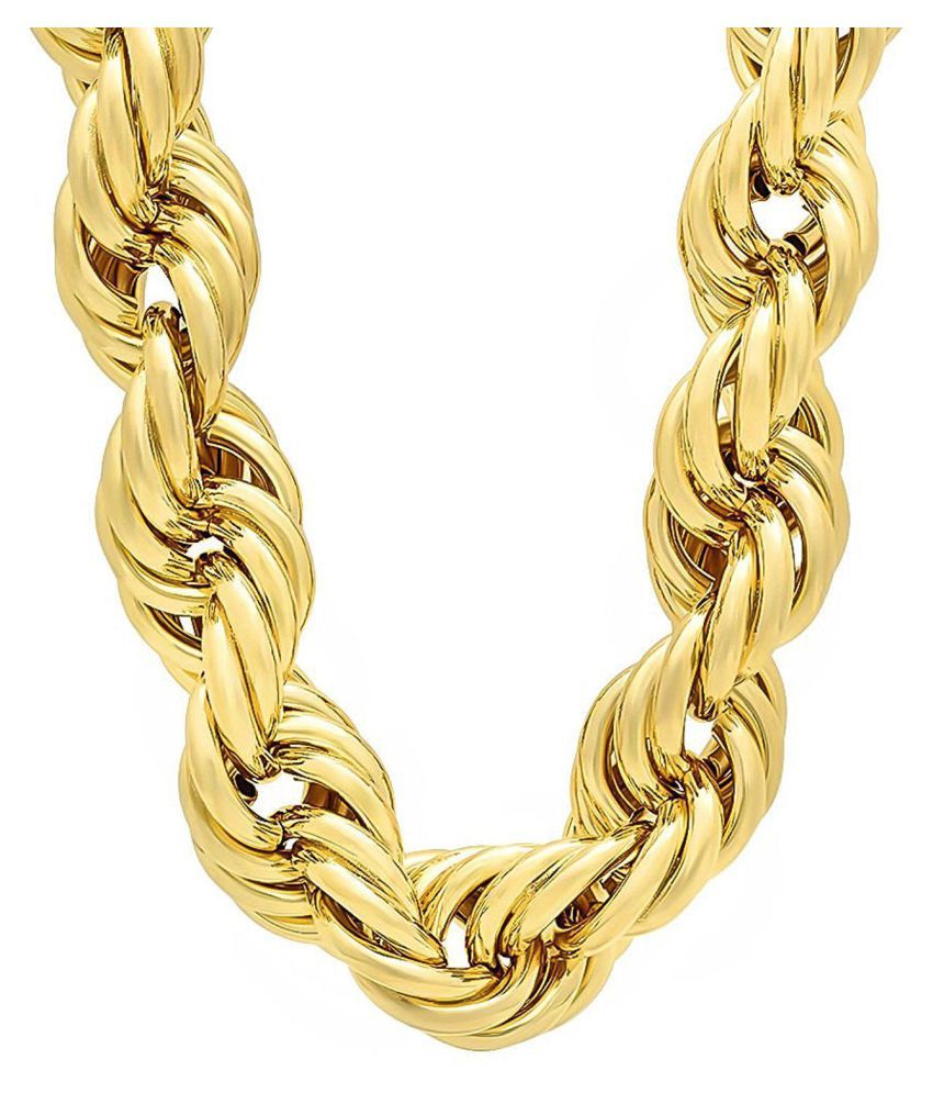     			chain  gold plated daily use for men boys womens stylish handmade