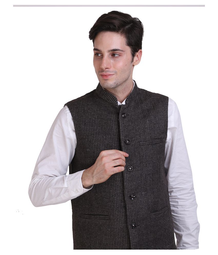 woollen nehru jacket