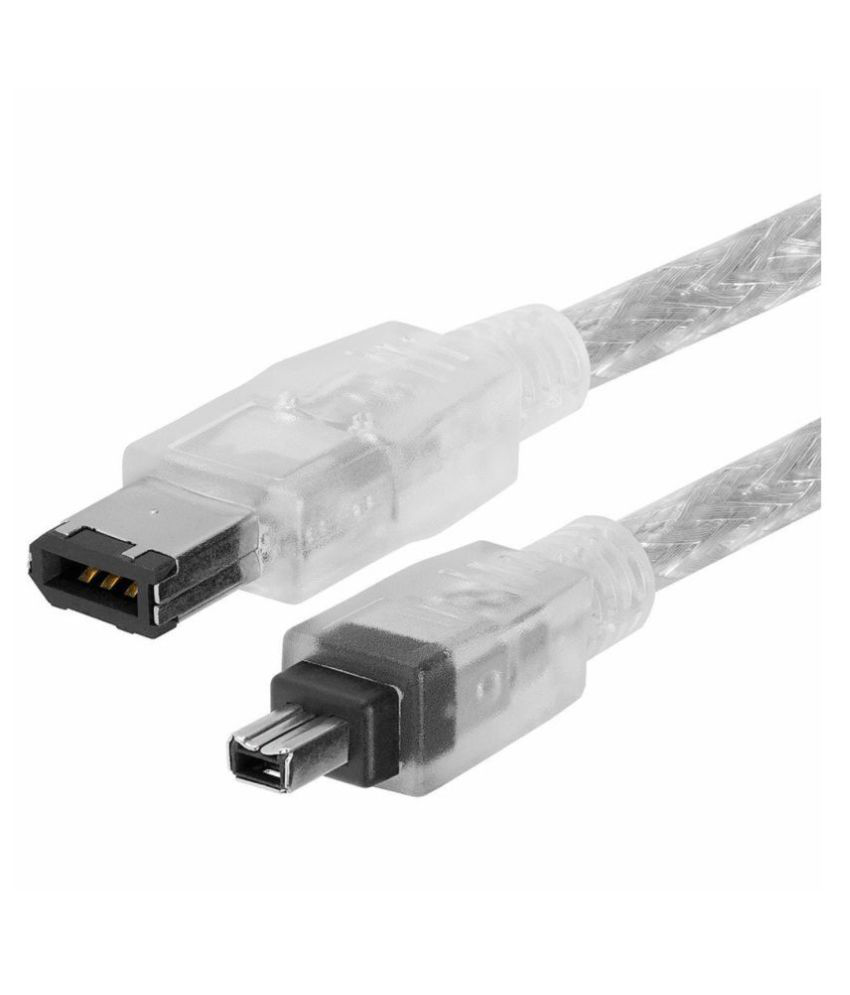 firewire ieee 1394 6 pin male to male usb 2.0 cable
