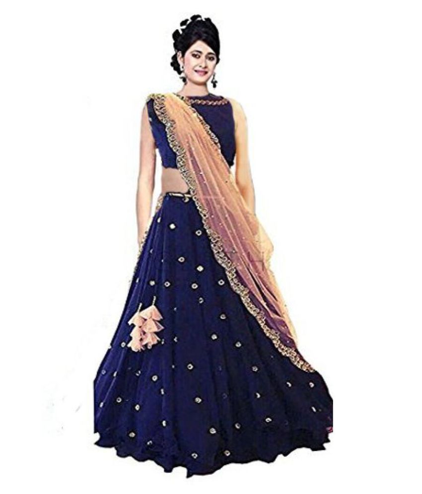 royal blue chaniya choli