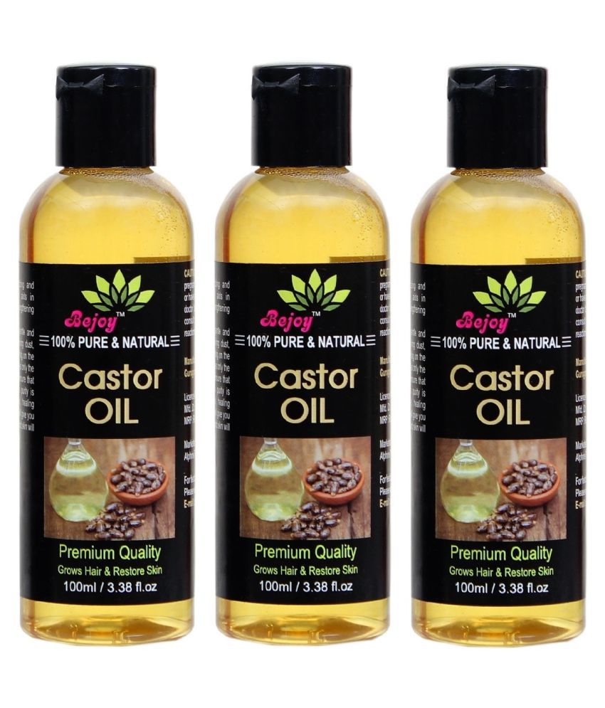     			BEJOY 100% Pure And Organic Castor Oil Hair Oil 300 mL