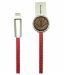 Portronics USB Data Cable Red 1.2 Meter