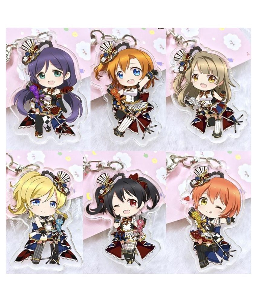 1 Pcs LoveLive! Anime Accessories Double-sided Pattern Acrylic Keychain  Pendants: Buy Online at Low Price in India - Snapdeal